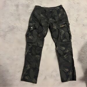 YoungLA Dark Camouflage Cargo Pants
